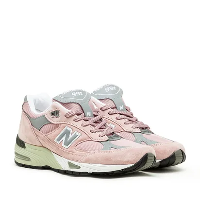 New Balance M991 PNK 'Made in England' (Rosa / Grau)