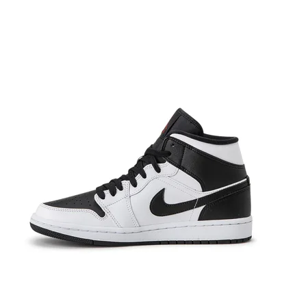 Air Jordan WMNS 1 Mid (Weiß / Schwarz)