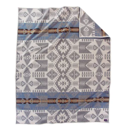 Pendleton Silver Bark Blanket (Grau / Blau)