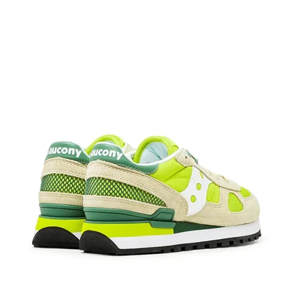 Saucony WMNS Shadow Original (Beige / Limettengrün)