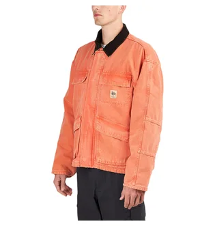 Stüssy Washed Canvas Shop Jacket (Orange)