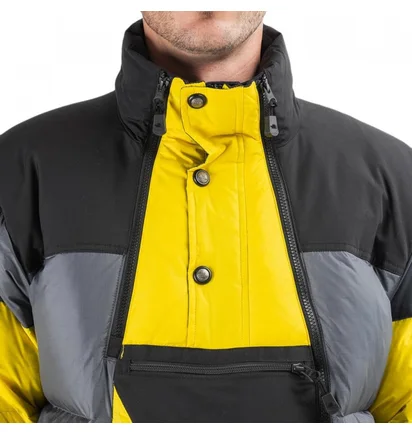 The North Face Steep Tech Down Jacket (Grau / Gelb)
