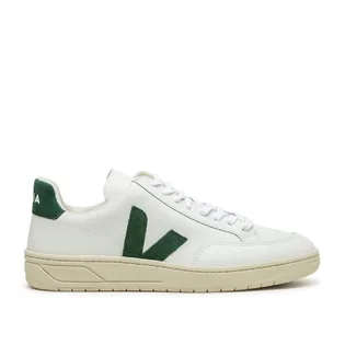 Veja V-12 Leather (Weiß / Grün)