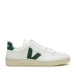 Veja V-12 Leather (Weiß / Grün)