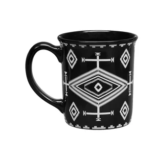 Pendleton Los Ojos Coffee Mug (Schwarz / Weiß)