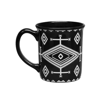 Pendleton Los Ojos Coffee Mug (Schwarz / Weiß)