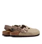 Birkenstock Tokio Suede Leather Narrow (Beige)
