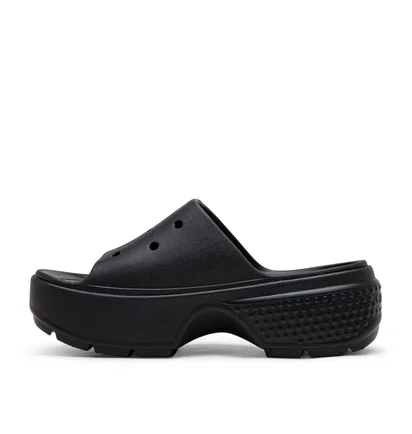 Crocs Stomp Slide (Schwarz)