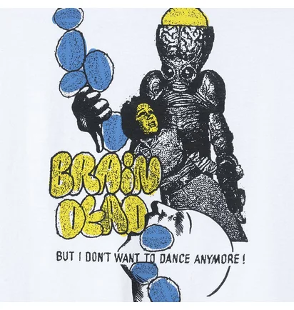 Brain Dead Invasion T-Shirt (Weiss)