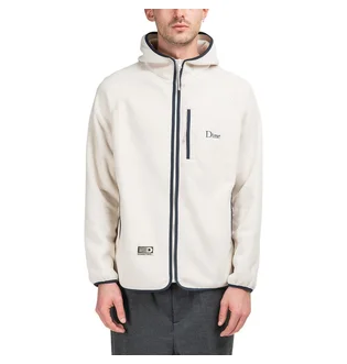Dime Polar Fleece Hooded Jacket (Cream)