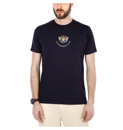 Han Kjobenhavn Casual Tee Artwork (Navy)