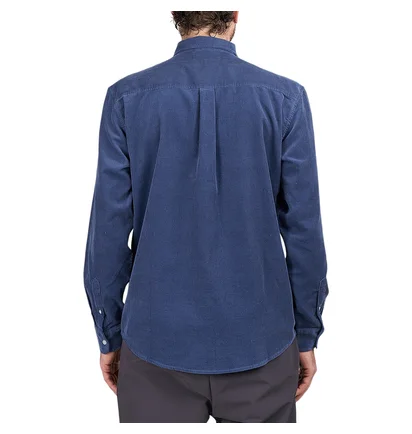 Carhartt WIP L/S Madison Fine Cord Shirt (Blau)