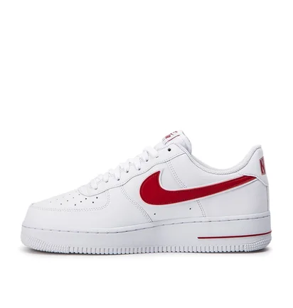 Nike Air Force 1 '07 3 (Weiß / Rot)