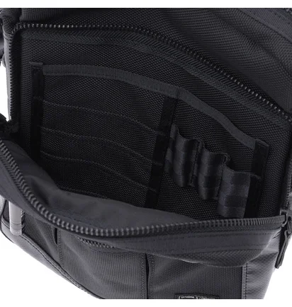 Porter by Yoshida Heat Shoulder Bag (Schwarz)