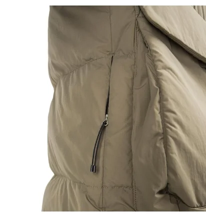 Snow Peak Recycled Nylon Ripstop Down Jacket (Beige)