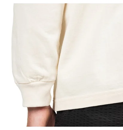 Stüssy Overdyed Stock Logo Longsleeve (Cream)