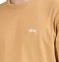 Stüssy Stock Logo SS Crew Shirt (Braun)