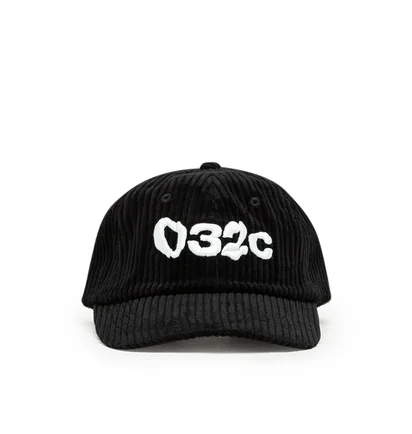 032c Glitch Logo Cap (Schwarz)