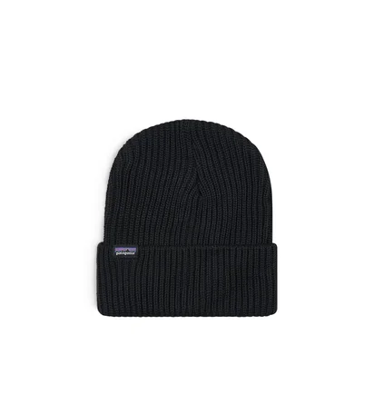 Patagonia Fisherman's Rolled Beanie (Schwarz)