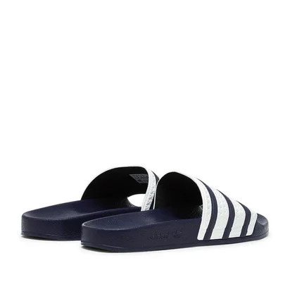 adidas Adilette (Navy / Weiss)