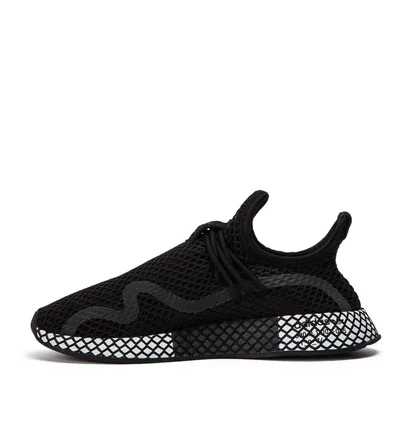 adidas Deerupt S (Schwarz / Weiß)