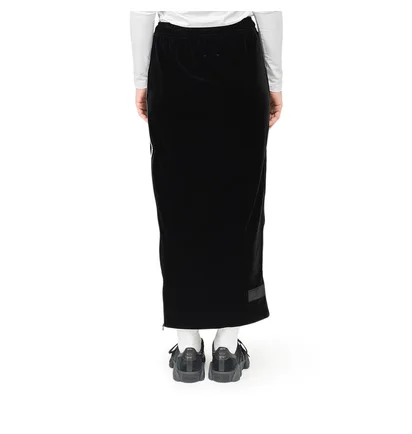 adidas x Angel Chen W Long Skirt AC (Schwarz / Weiß)