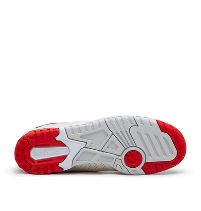 New Balance BB550VTB (Weiß / Rot)