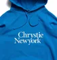 Chrystie NYC Chrystie Premium Newyork Hoodie (Blau)