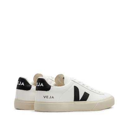 Veja WMNS Campo Chromefree Leather (Weiß / Schwarz)