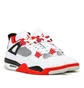 Air Jordan 4 Retro 'Fire Red' (Weiß / Rot)