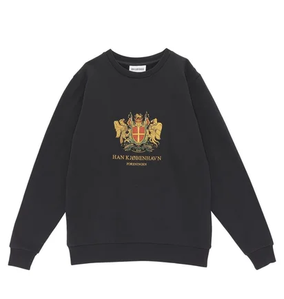 Han Kjobenhavn Artwork Hoodie (Schwarz)