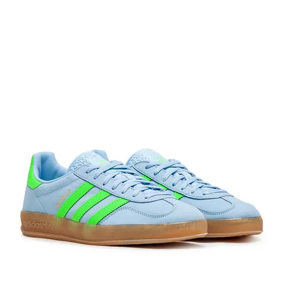 adidas WMNS Gazelle Indoor (Blau / Grün)