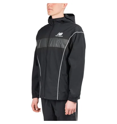 New Balance Athletics Windbreaker (Schwarz)