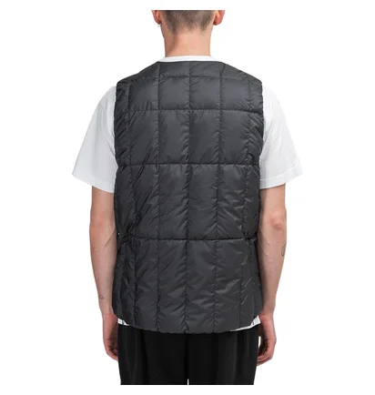 Snow Peak Recycled Middle Down Vest (Schwarz)