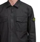 Stone Island Canvas Overshirt (Schwarz)