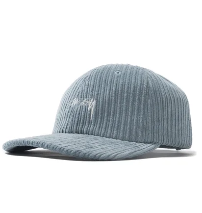 Stüssy Cord Low Pro Cap (Hellblau)