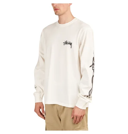 Stüssy Venus Pigment Dyed Longsleeve (Weiss)