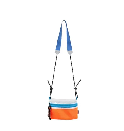 Taikan Sacoche Small Bag (Weiss / Schwarz / Orange) – Taikan