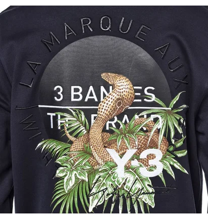 Y-3 Crewneck Sweater 'Cobra' (Schwarz)
