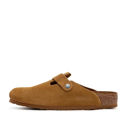 Birkenstock Boston Suede Embossed (Braun)