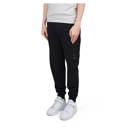 C.P. Company Diagonal Raised Fleece Sweatpants (Schwarz)