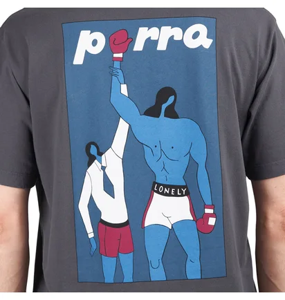by Parra Round 12 T-Shirt (Dunkelgrau / Multi)