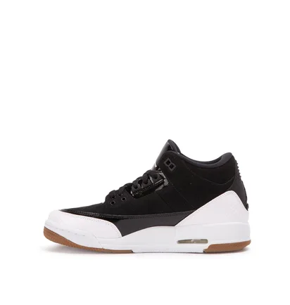 Air Jordan 3 Retro GS (Schwarz / Weiß)