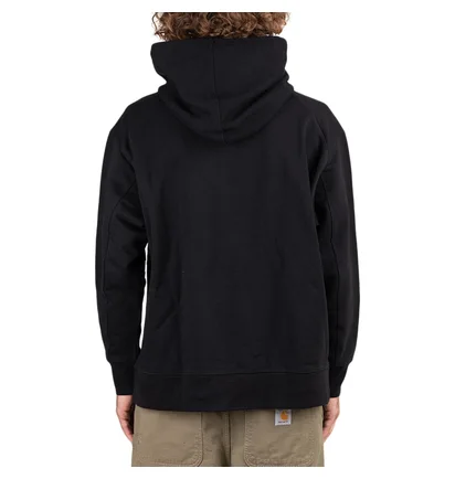adidas Y-3 Classic Chest Logo Hoodie (Schwarz)