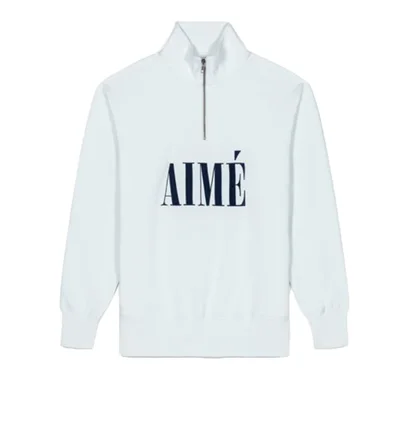 Aimé Leon Dore Quarter Zip Pullover (Weiß)