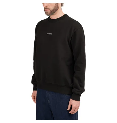 Han Kjobenhavn Distressed Crew Logo (Schwarz)