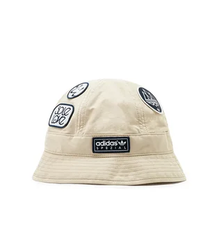 adidas Patch Bucket Hat (Beige)