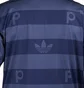 adidas x Pop Trading Company Polo Shirt (Navy / Weiß)
