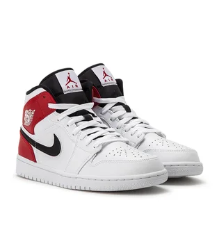 Nike Air Jordan 1 Mid 'Chicago Remix' (Weiß / Rot)