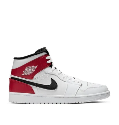 Nike Air Jordan 1 Mid 'Chicago Remix' (Weiß / Rot)